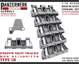 Panzer III/IV type 5B 1/16 scale