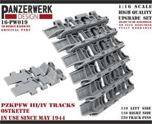 Panzer III/IV Ostkette 1/16 scale