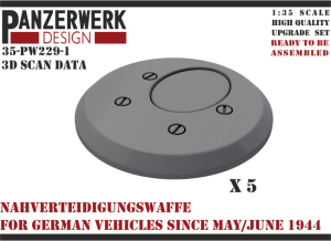 Nahverteidigungswaffe for WWII Graman Panzer