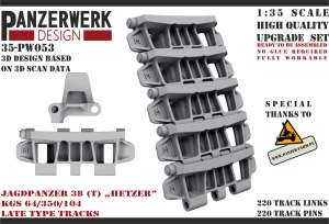 Jagdpanzer 38 Hetzer Late pattern