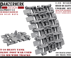 T-10 Heavy tank tracks 